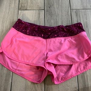 Lululemon speed up low rise short